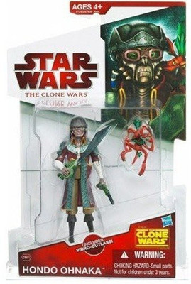 

Star Wars The Clone Wars Hondo Ohnaka Cw41 33/4 Inch Scale(Multicolor)