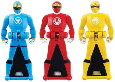 

Power Rangers Power Rangers Super Megaforce - Ninja Storm Legendary Ranger Key Pack, Red/Blue/Yellow(Red, Blue, Yellow)