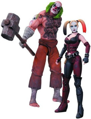 

DC Comics Collectibles Batman Arkham City Mr Hammer And Harley(Multicolor)
