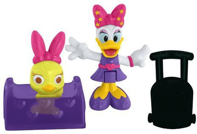 

Fisher-Price Disney Minnie Mouse Bowtique Glam Travel Daisy(Multicolor)