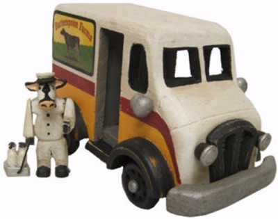 

M.C.McNosky Old Time Milk Truck(Multicolor)