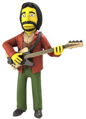 

NECA The Simpsons 25Th Anniversary John Entwistle (The Who) 5"(Multicolor)