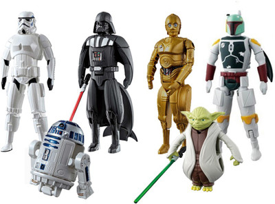 

Emob Latest Egg Force Super Power Hero Action Figure-6 in 1(Multicolor)