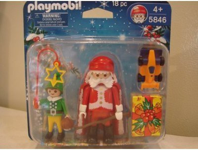 

Playmobil 5846 Santa Claus And Elf(Multicolor)