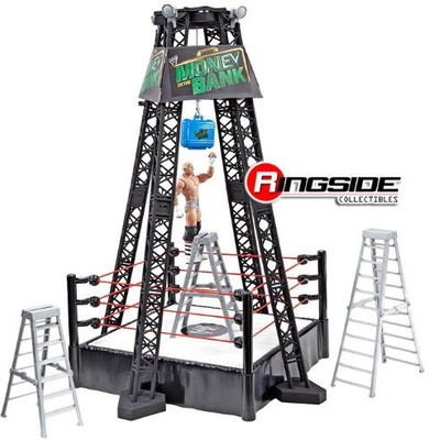 

Wrestling Mattel Wwe Exclusive Ring Playset Money In The Bank(Multicolor)