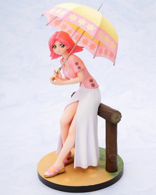 

Okusama Wa Maho Shoji Asaba Ureshiko W/ Umbrella Pvc 1/7 Scale(Multicolor)