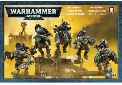 

Games Workshop Ork Stormboyz Plastic Warhammer 40K New(Multicolor)