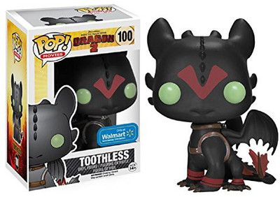 

Funko Pop Movies How To Train Your Dragon 2 Toothless 100(Multicolor)