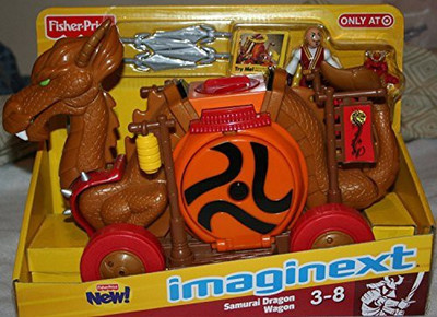 

Imagninext Fisherprice Imaginext "Samurai Dragon Wagon" Ages 38(Multicolor)