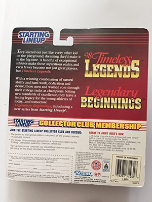 

Hasbro 1998 Legendary Begginnings Starting Lineup Larry Bird(Multicolor)