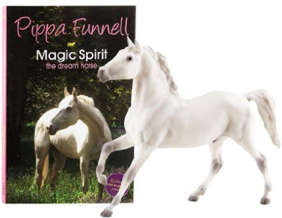 Breyer Pippa Funnell'S Magic Spirit Horse And Book(White)