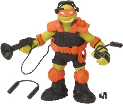 

Teenage Mutant Ninja Turtles Teenage Mutant Ninja Turtles Stealth Tech Michelangelo Action Figure(Black, Orange, Green)