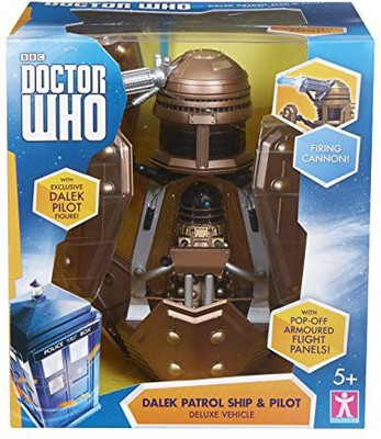 

Underground Toys Doctor Who Dalek Security Patrol Ship Includes Dalek Pilot(Brown)