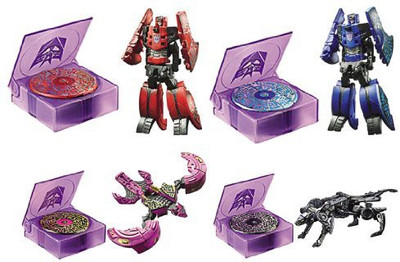 

Takara Tomy Transformers Generations Tg16 Decepticon Data Disk Set(Multicolor)
