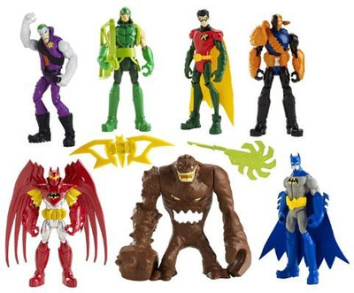 

Mattel Batman Gotham City Showdown Figure 7-Pack(Multicolor)