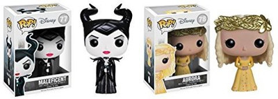 

Funko Disney Maleficent & Aurora 375" Pop Vinyl Set(Multicolor)