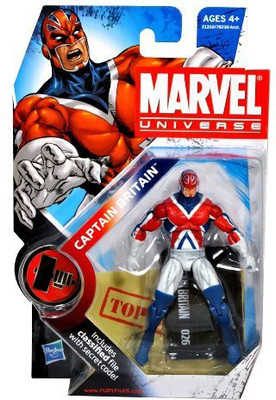 

Marvel Universe 3 3/4 Inch Series 10 Captain Britain(Multicolor)