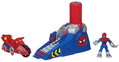 

Spiderman Playskool Heroes Adventures Racing Launcher(Multicolor)