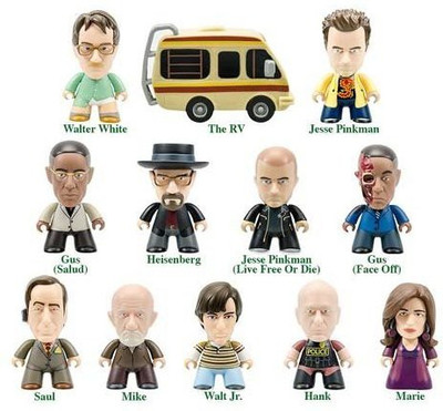 

Titan Entertainment Breaking Bad Titans Heisenberg Collection Random Mini(Multicolor)