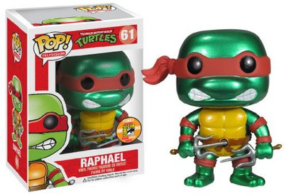 Teenage Mutant Ninja Turtles Funko Pop Television Tmnt Raphael Vinyl (2013(Multicolor)