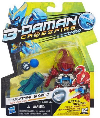 

Hasbro Bdaman Crossfire Bd14 Lightning Scorpio(Multicolor)