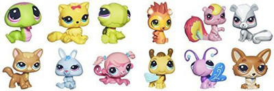 

Hasbro Littlest Pet Shop Exclusive Collector Set Of 12 Pets(Multicolor)