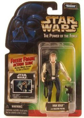 

Star Wars Power Of The Force Freeze Frame Han Solo(Multicolor)