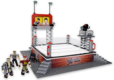 

The Bridge Direct WWE StackDown Ring Set with Figures(Multicolor)