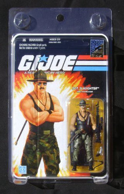 

G.I. Joe Sgt Slaughter Ttt Variant 2010 Sdcc(Multicolor)