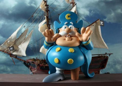

Ron English Cap'N (Captain) Cornstarch Vinyl '(Multicolor)