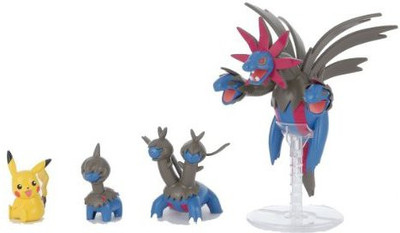 

Unknown Pokemon Plastic Model Collection Sazandora Evolution Set(Multicolor)