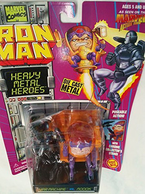 

Iron Man Heavy Metal Heroes War Machine Vs Moook Die Cast Metal(Multicolor)