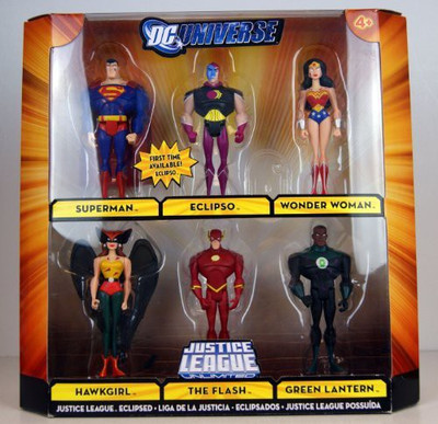 

DC Comics Universe Justice League Unlimited Exclusive 6Pack(Multicolor)