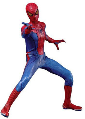 

Hot Toys The Amazing Spiderman Movie Masterpiece 1/6 Spide(Multicolor)