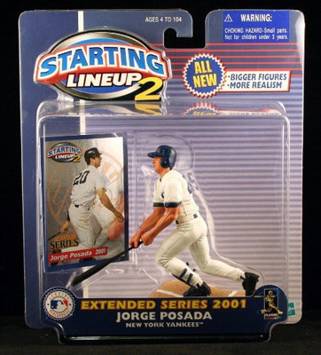 

Starting Lineup Jorge Posada / New York Yankees 2001 Mlb Starting Lineup 2(Multicolor)