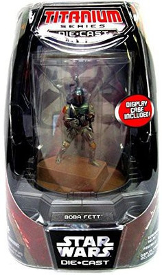 

Star Wars Diecast Titanium Series Painted Boba Fett(Multicolor)