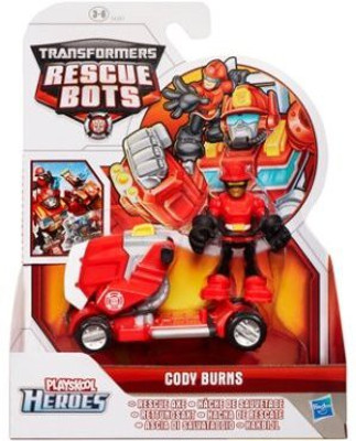 

Hasbro Playskool Heroes Transformers Rescue Bots Set Cody Burns(Multicolor)