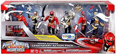 

Unknown Power Rangers Super Megaforce Exclusive 6Pack Legendary(Multicolor)