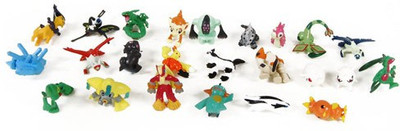 

Pokemon Mini Action Figure Set 24 pieces(Multicolor)