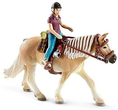 

Schleich Pony Riding Setcamping(Multicolor)