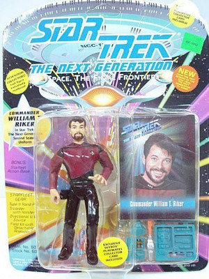 

Star Trek Next Generation (Playmates) Commander William T Riker(Multicolor)