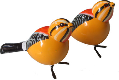 

NIHAR Wooden Love Birds(Multicolor)