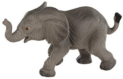 

Safari Ltd wild African Elephant Ba Realistic Hand(Black)