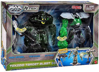 

Max Steel 6 Inch 3Pack Toxzoid Target Blast [Toxzoid & Cytro](Multicolor)