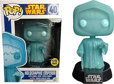 

Pop Vinyl Funko Star Wars Holographic Emperor Palpatine(Multicolor)