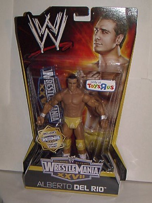 

WWE Mattel Wrestling Exclusive Wrestle Mania Xxvii Alberto Del(Multicolor)