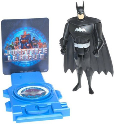 

Mattel Justice League 4 3/4" Batman In Black With Silver Outfit(Multicolor)