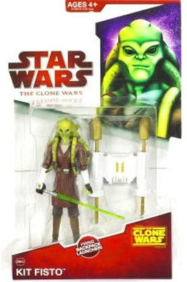 

Star Wars The Clone Wars Kit Fisto Cw05 33/4 Inch Scale(Multicolor)