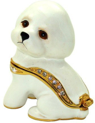 

Objet d' Art Objet D'Art Release 426 "Bichon Frise" Purebred Dog(Multicolor)