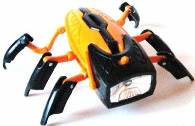 

Promier Products transforming robot flashlight/black head/orange body(Multicolor)